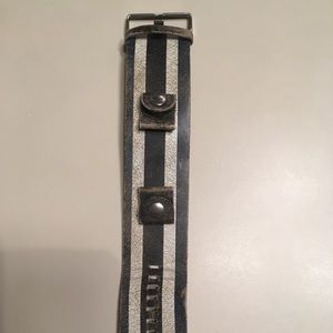 Leather Fossil watch band